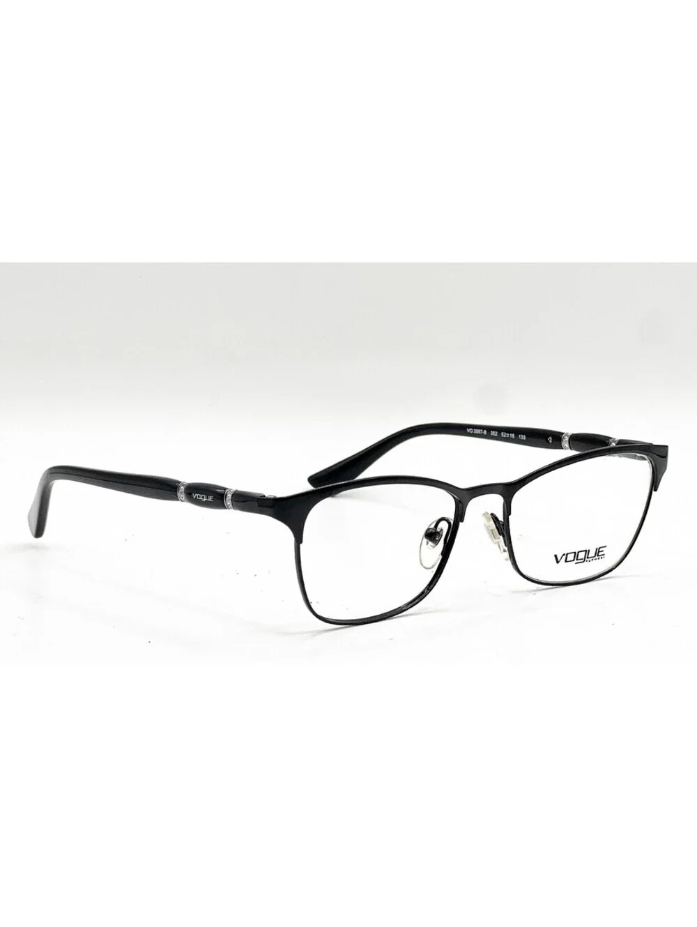 Vogue Vo 3987-B 352 Black Authentic Eyeglasses 52-16-135